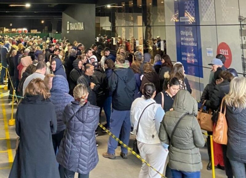 Mais de 20 mil pessoas visitam o Outlet da Tramontina em Farroupilha