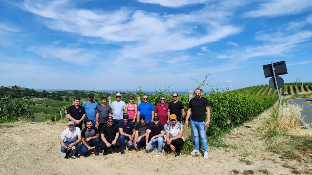 Cooperados da Vinícola Garibaldi conhecem regiões produtoras de espumante na Itália