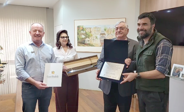 Chef Rodrigo Bellora recebe título de  Embaixador do Turismo de Garibaldi