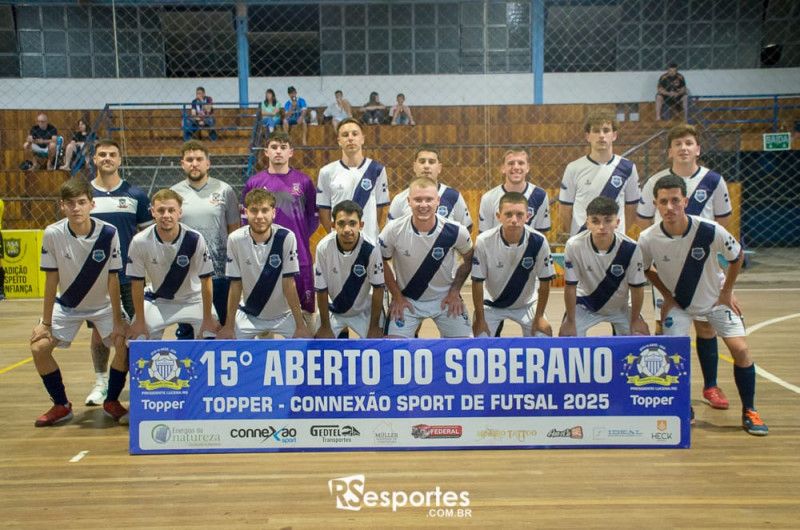 Garibaldi Futsal Sub-20 avança à final do Aberto do Soberano