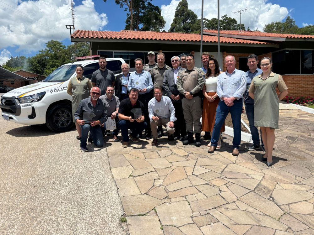 Brigada Militar de Garibaldi Recebe viatura Semi Blindada para patrulhar a cidade