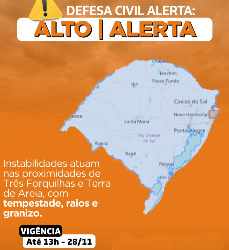 Previsão indica fim de semana de calor extremo e tempestades