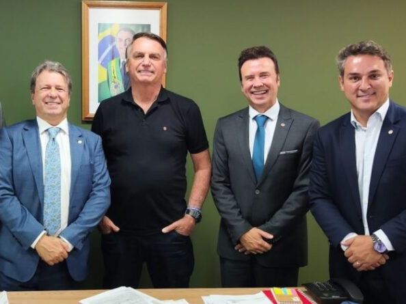 Deputados Federais Zucco, Marcon e Bibo Nunes fazem encontro em Farroupilha