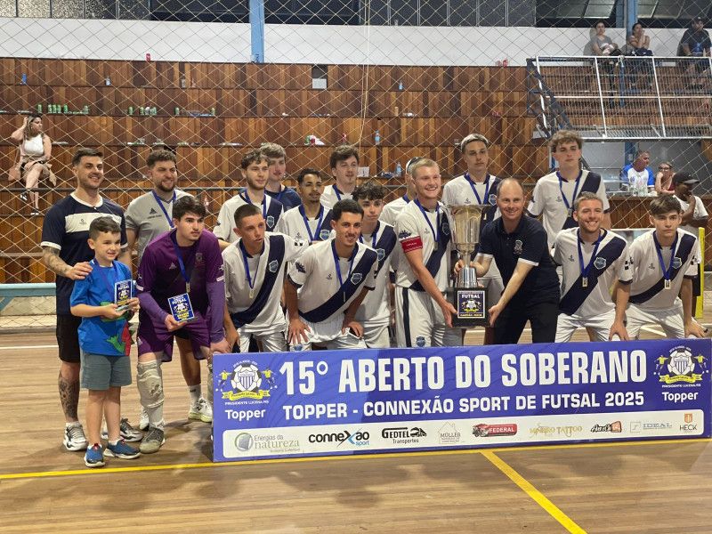 Drama, Virada e Pênaltis! Garibaldi Futsal Conquista Sub-20 do Aberto Soberano