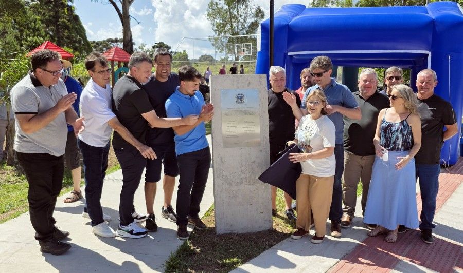 Novo Complexo Esportivo do Bairro Triângulo é inaugurado em Carlos Barbosa