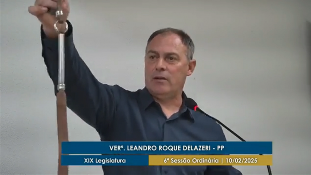 Leandro Delazeri deve ser eleito novo presidente da Câmara de Garibaldi