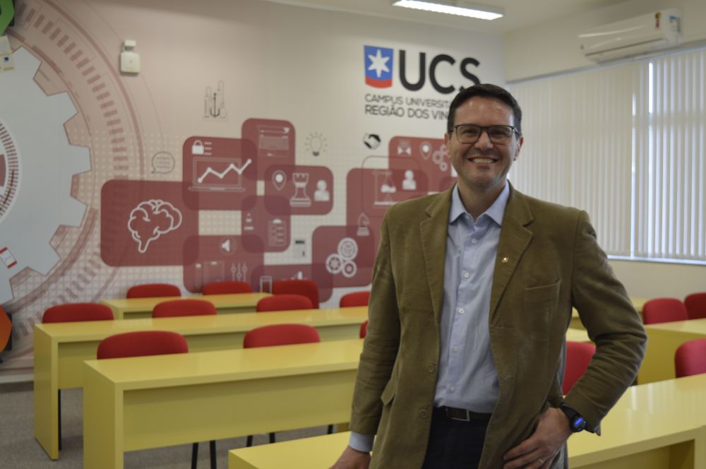 Fabiano Larentis é reconduzido sub-reitor da UCS Bento Gonçalves