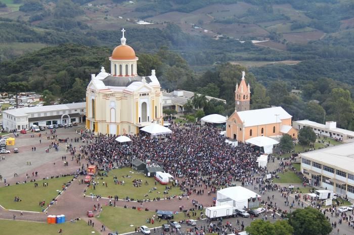 Santuário de Caravaggio reforça megaestrutura para a 147ª Romaria