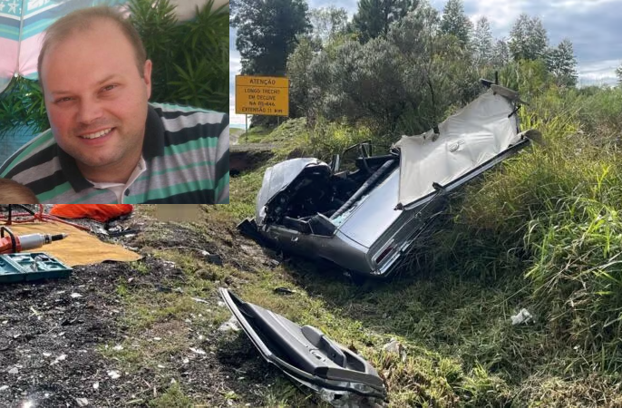 Morre empresário de Garibaldi vítima de acidente na BR - 470