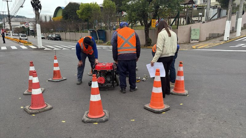 Primeira intervenção do Plano de Mobilidade começa em Garibaldi
