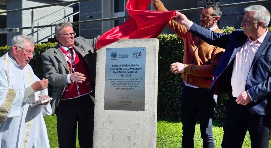Carlos Barbosa faz homenagem ao legado dos imigrantes suíço-valesanos