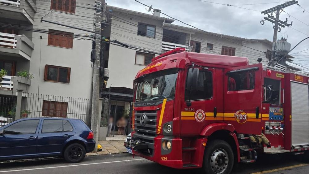Panela esquecida no fogão causa pânico em condomínio de Bento Gonçalves