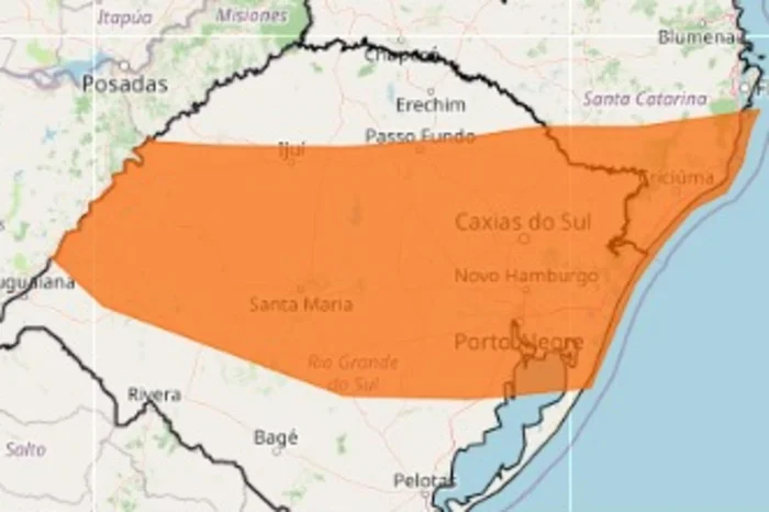 Novo alerta de tempestade e granizo para Bento, Garibaldi e Carlos Barbosa