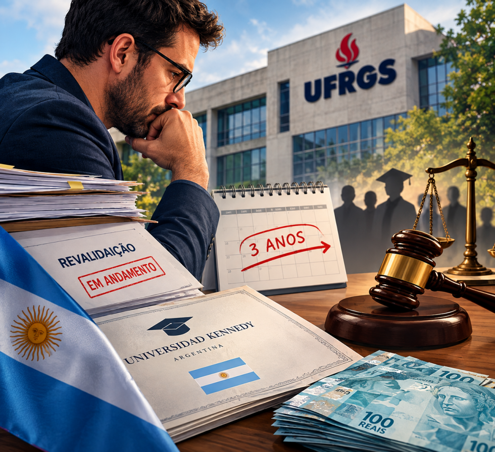 UFRGS é condenada a pagar mais de R$ 31 mil por demora em revalidar diploma