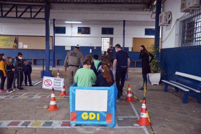 Semana do Trânsito começa hoje em escolas de Garibaldi