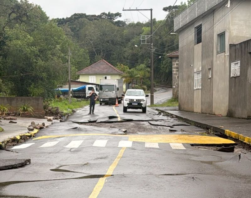 Depois do temporal, Serra Gaúcha amanhece contabilizando prejuízos