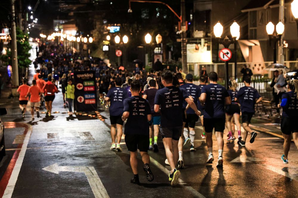 Corrida noturna reúne 1,2 mil atletas  em Bento Gonçalves neste sábado