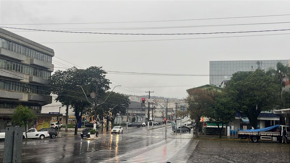 Chuva aperta na Serra e acende alerta em Garibaldi e Carlos Barbosa
