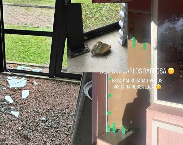 Dois estabelecimentos são arrombados em menos de 24 horas em Carlos Barbosa