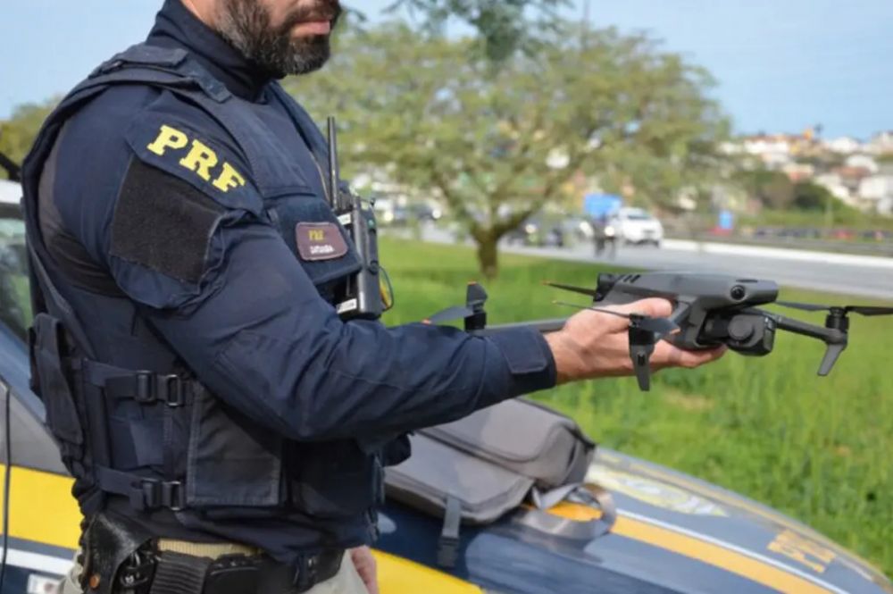 PRF coloca drone no ar e flagra “festival” de infrações na BR-470, em Garibaldi